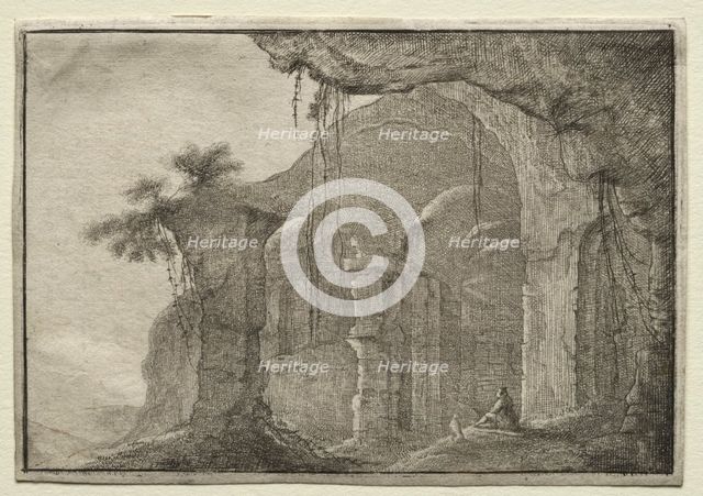 Ruins of an Amphitheatre. Creator: Gillis Neyts (Flemish, 1623 (?)-1687).