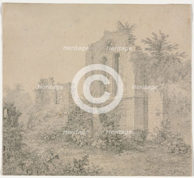 Ruins of an Abbey. Creator: Charles Norris (British, 1779-1858).