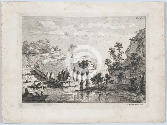 Ruins of an Aqueduct, 1763. Creator: Jean-Jacques de Boissieu.