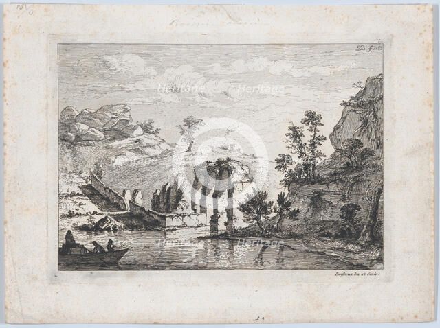 Ruins of an Aqueduct, 1763. Creator: Jean-Jacques de Boissieu.