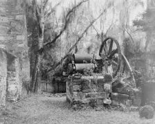 Ruins of an early sugar mill, Orange City, Volusia Co., Florida, between 1936 and 1939. Creator: Frances Benjamin Johnston