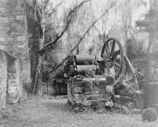 Ruins of an early sugar mill, Orange City, Volusia Co., Florida, between 1936 and 1939. Creator: Frances Benjamin Johnston