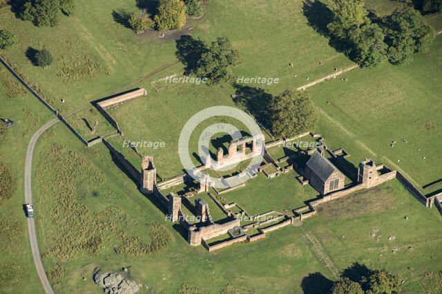 Ruins of Bradgate House, Leicestershire, 2024. Creator: Damian Grady.