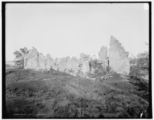 Ruins of Fort Ticonderoga, N.Y., c1902. Creator: Unknown