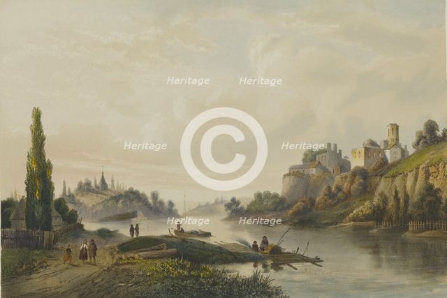 Ruins of Korets Castle, Volhynia, 1847-1852.
