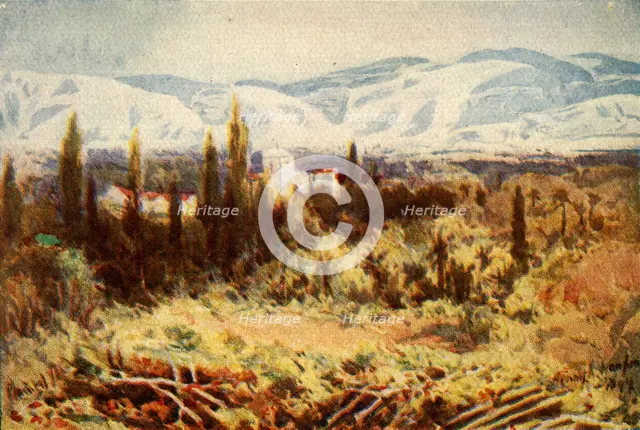 'Ruins of Jericho - Heb. xi. 30', c1924. Creators: James Clark, Henry A Harper.