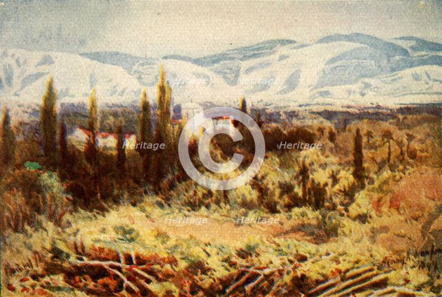 'Ruins of Jericho - Heb. xi. 30', c1924. Creators: James Clark, Henry A Harper.