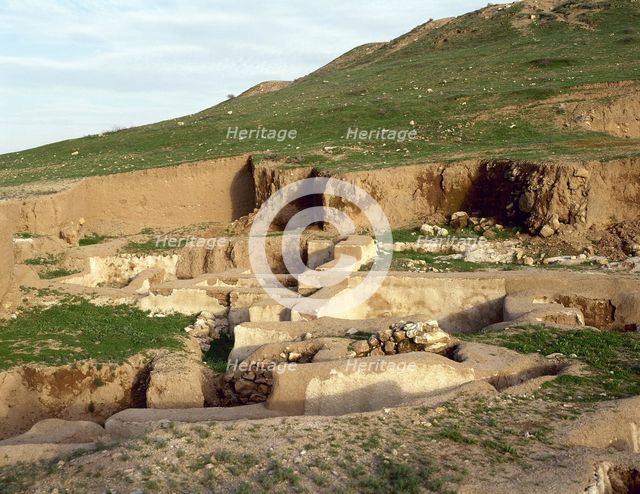 Ruins of lower town, Ebla, Syria, 2001. Creator: LTL.