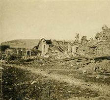 Ruins of Les Éparges, northern France, c1914-c1918