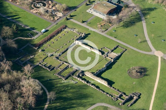 Ruins of Lesnes Abbey, Bexley, London, 2018. Creator: Historic England Staff Photographer.