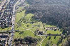 Ruins of Lesnes Abbey, Bexley, London, 2018. Creator: Historic England Staff Photographer