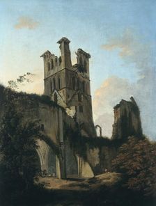 Ruins of Llanthony Abbey 1764-1797. Artist: William Hodges