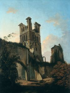 Ruins of Llanthony Abbey 1764-1797. Creator: William Hodges