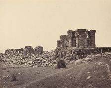 Ruins of Martand from Southeast, c. 1870. Creator: Samuel Bourne