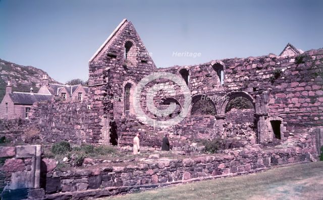 Ruins of nunnery, Isle of Iona, Scotland, c1955.  Creator: Arthur Charles Kirby Ware.