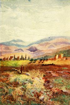Ruins of Sardis - Revelations. iii. 1. c1924. Creators: James Clark, Henry A Harper