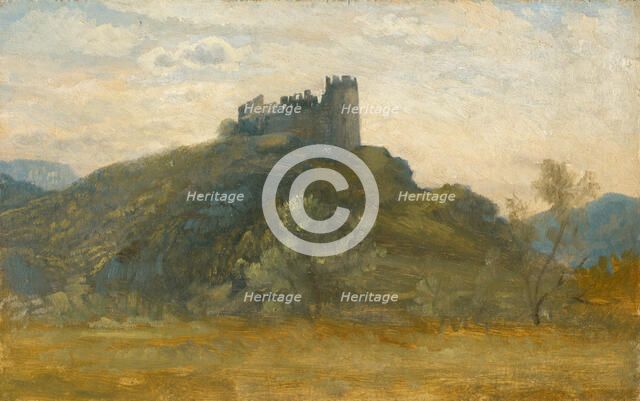 Ruins of Sásov Castle, 1880-1900. Creator: Vojtech Angyal.