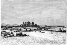 Ruins of Sbeitla, the ancient Sufetula c1890. Artist: Barbant