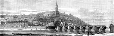 Ruins of St. Cloud, from the river, 1871. Creator: Unknown