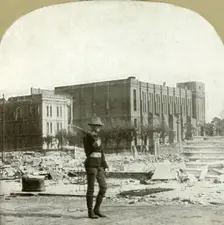 Ruins of St. Ignatio's Catholic Church 1906. Creator: Unknown