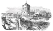 Ruins of St Olaf's Church, 1843. Creator: Unknown
