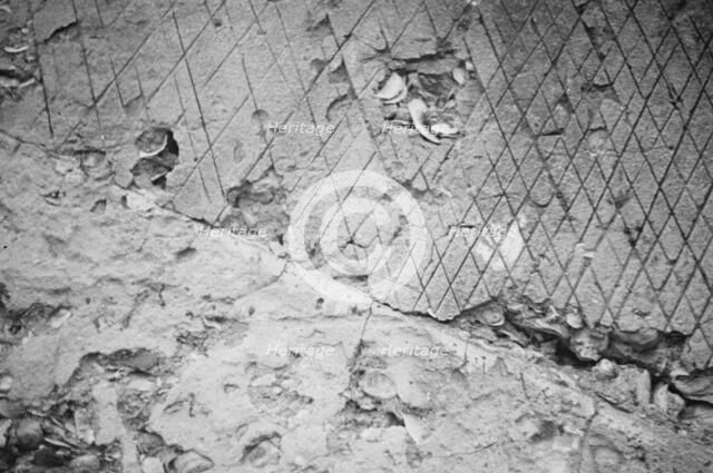 Ruins of supposed Spanish mission, Georgia, 1935. Creator: Walker Evans.