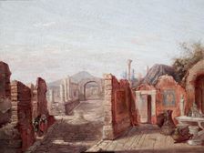 Ruins of Pompeii, 1859, 1865. Creator: Jozef Ignacy Kraszewski