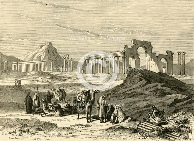'Ruins of Palmyra', 1890.   Creator: Unknown.