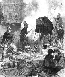 Ruins of Paris, 1871. Creator: Unknown