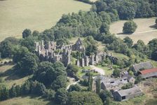 Ruins of Wingfield Manor House and Manor Farm, South Wingfield, Derbyshire, 2014. Creator: Historic England Staff Photographer