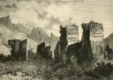 Ruins of the Old City Walls, Antioch 1890. Creator: Unknown