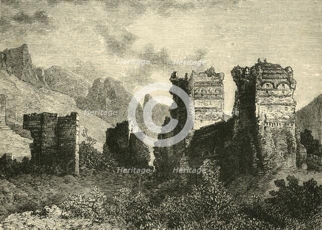 'Ruins of the Old City Walls, Antioch', 1890.   Creator: Unknown.