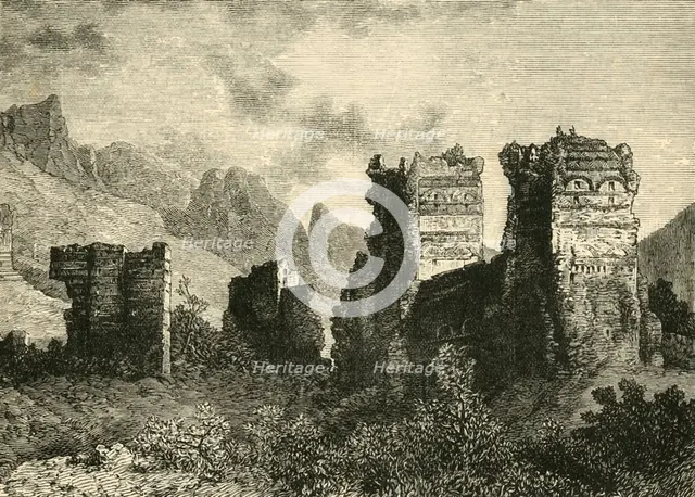 'Ruins of the Old City Walls, Antioch', 1890.   Creator: Unknown.