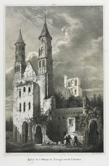 Ruins of the Abbey of Jumièges. Creator: Jean Truchot (French, 1798-1823)