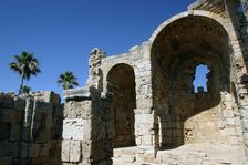 Ruins of the Basilica of Ayios Philion, Dipkarpaz (Rizokarpaso), North Cyprus