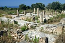 Ruins of the Basilica of Ayia Trias, Famagusta, North Cyprus