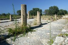 Ruins of the Basilica of Ayia Trias, Famagusta, North Cyprus