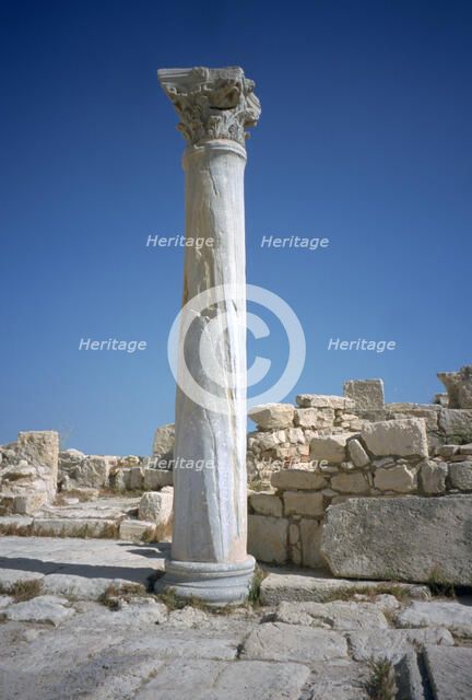 Ruins of the basilica, Curium (Kourion), Cyprus, 2001.