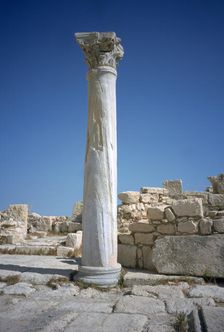 Ruins of the basilica, Curium (Kourion), Cyprus, 2001