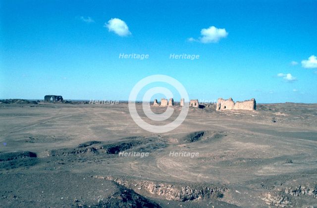 Ruins of the Caliph's Palace, Samarra, Iraq, 1977. Creator: Vivienne Sharp.