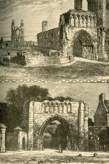 Ruins of the Cathedral. The Pends 1898. Creator: Unknown