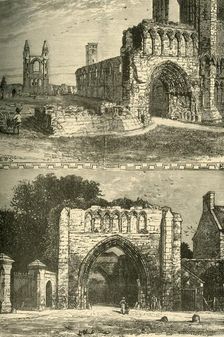 Ruins of the Cathedral. The Pends 1898. Creator: Unknown