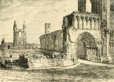 Ruins of the Cathedral, St. Andrews 1890. Creator: Unknown
