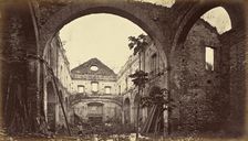 Ruins of the Church of Santo Domingo-Panama, 1875, published 1877. Creator: Eadweard J Muybridge