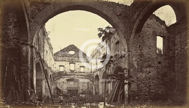 Ruins of the Church of Santo Domingo-Panama, 1875, published 1877. Creator: Eadweard J Muybridge.