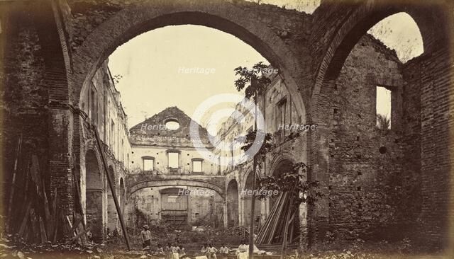 Ruins of the Church of Santo Domingo-Panama, 1875, published 1877. Creator: Eadweard J Muybridge.