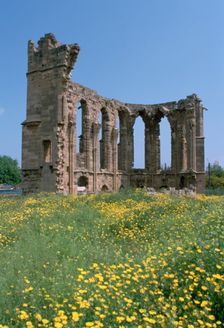 Ruins of the Church of St George of the Latins, Famagusta, North Cyprus, 2001. Creator: Vivienne Sharp