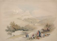 Ruins of the Church of St. John Sabaste, 1839. Creator: David Roberts (British, 1796-1864)