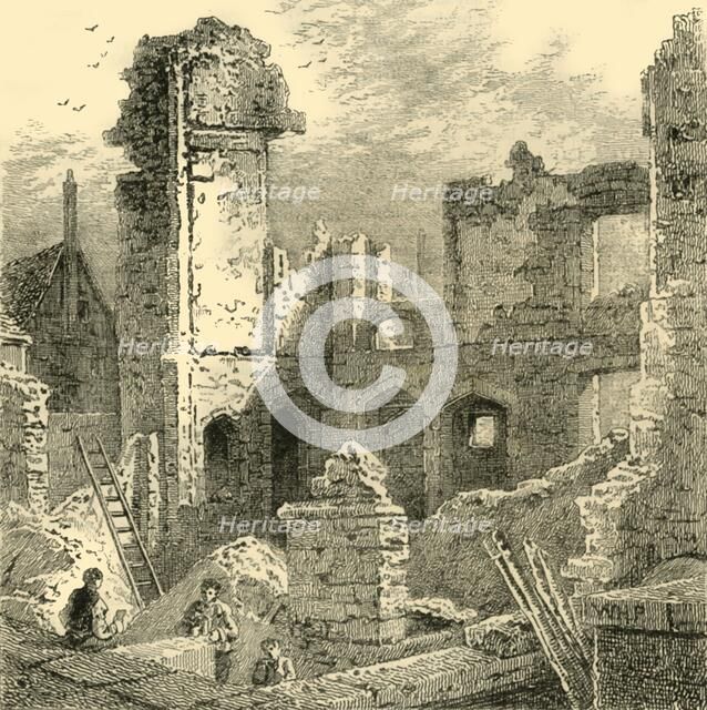 'Ruins of the Convent of St. Clare', c1872. Creator: Unknown.