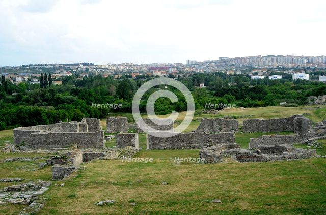 Ruins of the Episcopal Centre, ancient city of Salona, Solin, Croatia, 2018. Creator: Unknown.
